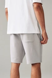 Next Sweatshorts Jersey-Shorts Grau/Hellgrau/Khaki