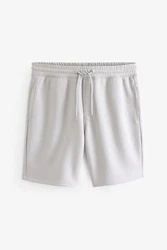 Next Sweatshorts Jersey-Shorts Grau/Hellgrau/Khaki