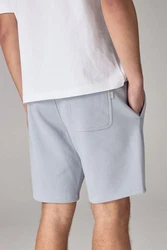 Next Sweatshorts Jersey-Shorts Hellblau/Blau/Grau