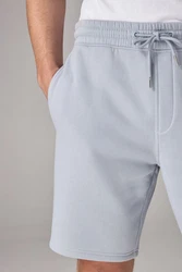 Next Sweatshorts Jersey-Shorts Hellblau/Blau/Grau