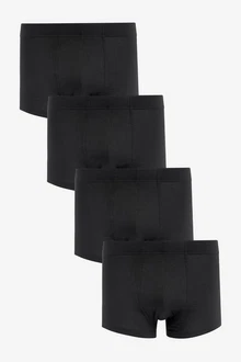 Next Hipster Basic (4-St) Schwarz/Dunkelgrau