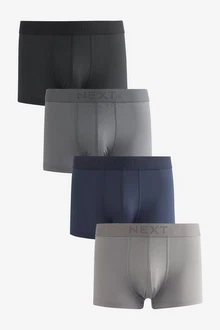 Next Hftschlpfer aus Baumwoll-Modal-Mischung Dunkelblau/Pastell/Grau/Dunkelgrau/Blau