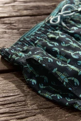 Next Badeshorts mit Print Hellblau/Blau/Braun/Türkis/Grün