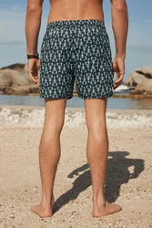 Next Badeshorts mit Print Hellblau/Blau/Braun/Türkis/Grün