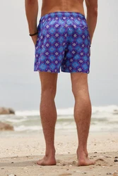 Next Badeshorts mit Print Lila