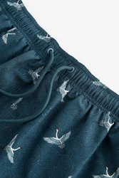 Next Badeshorts mit Print Türkis/Blau/Hellblau/Dunkelblau