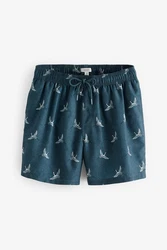 Next Badeshorts mit Print Türkis/Blau/Hellblau/Dunkelblau