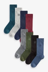 Next Herrensocken mit Stickerei 