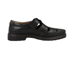 Josef Seibel Alastair Schnürschuh Schwarz/Braun/Dunkelbraun