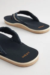 Next Zehentrenner (1-tlg) Hellblau/Blau/Dunkelblau/Creme
