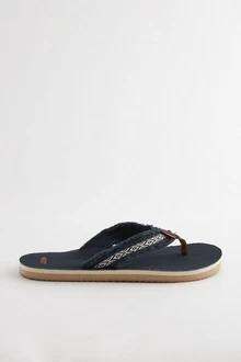 Next Zehentrenner (1-tlg) Hellblau/Blau/Dunkelblau/Creme