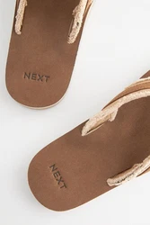 Next Zehentrenner (1-tlg) Braun/Beige
