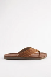 Zehentrenner-Sandalen aus Leder Zehentrenner (1-tlg)