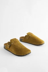 Next Hausschuhe Pantolette Gelb