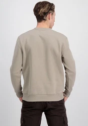 ALPHA INDUSTRIES Sweatshirt sand/rot/wei