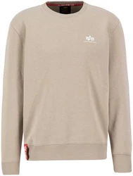 ALPHA INDUSTRIES Sweatshirt sand/rot/wei