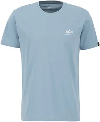 ALPHA INDUSTRIES T-Shirt Blau/Hellblau