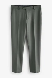 Next Motion Flex Stretch Anzug Slim Fit Hose Khaki/Dunkelgrün/Grün