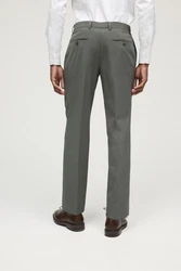 Next Motion Flex Stretch Anzug Slim Fit Hose Khaki/Dunkelgrün/Grün