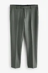 Next Motion Flex Stretch Anzug Slim Fit Hose Khaki/Dunkelgrün/Grün