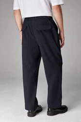 Next Stoffhose EDIT Relaxed Fit Twillhose Dunkelblau/Blau