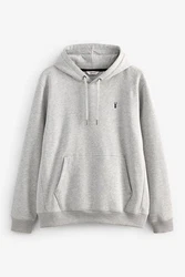 Next Jersey-Hoodie mit Grafik-Print Grau/Hellgrau