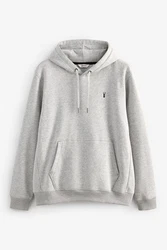 Next Jersey-Hoodie mit Grafik-Print Grau/Hellgrau