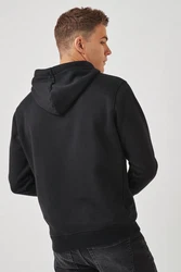 Next Jersey-Hoodie mit Grafik-Print Schwarz