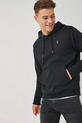 Next Jersey-Hoodie mit Grafik-Print Schwarz