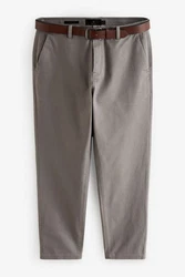 Next Chinohose Slim Fit Khaki/Braun/Beige/Grau/Hellgrau
