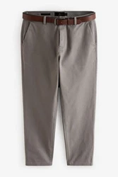 Next Chinohose Slim Fit Khaki/Braun/Beige/Grau/Hellgrau