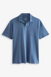 Next Poloshirt im 3er-Pack Dunkelblau/Hellblau/Blau