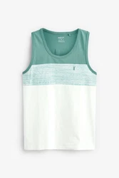 Next Tanktop (1-tlg) Blockfarben