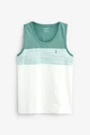 Next Tanktop (1-tlg) Blockfarben