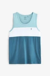 Next Tanktop (1-tlg) Blockfarben