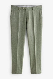 Anzughose Tailored-Fit-Anzughose aus Nova Fides Wollmix (1-tlg)