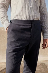Next Anzughose Regular-Fit-Anzughose Grau/Dunkelblau/Blau/Hellblau