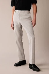 Next Anzughose aus Leinenmix Beige/Braun/Khaki/Grau/Hellgrau
