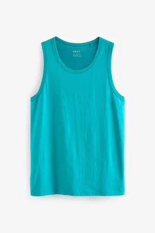 Next Tanktop Top (1-tlg) Türkis/Grün