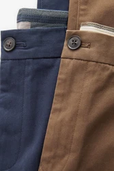 Next Chinohose Slim Fit Chinohose (2-tlg) Khaki/Braun/Dunkelblau/Beige
