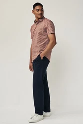Next Kurzarmhemd Regular Fit mit Print 