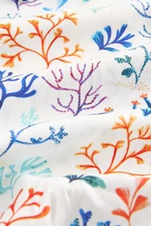 Next Kurzarmhemd Regular Fit mit Print Blau/Mischfarben/Hellblau/Weiß
