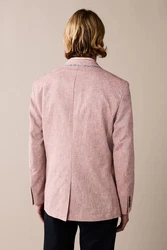 Next Leinensakko Leinen-Blazer Slim Fit Lila/Rosa/Fliederfarben