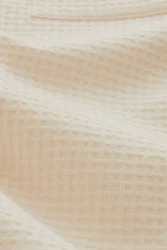 Next Langarmhemd mit Waffelstruktur Gelb/Khaki/Beige/Weiß/Orange