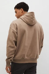 Next Oversized Fit Jersey-Hoodie Braun/Khaki/Beige