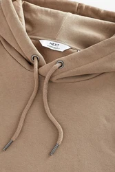 Next Oversized Fit Jersey-Hoodie Braun/Khaki/Beige