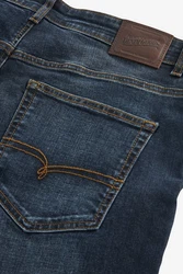 Next Premium Heavyweight Jeans Straight Dunkelblau/Hellblau/Blau