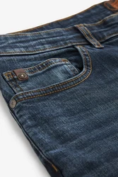 Next Premium Heavyweight Jeans Straight Dunkelblau/Hellblau/Blau