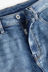 Next Bandeau-Bikini-Top Ultimate Comfort Super Stretch-Jeans (1-St) Blau/Hellblau