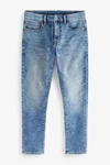 Next Bandeau-Bikini-Top Ultimate Comfort Super Stretch-Jeans (1-St) Blau/Hellblau